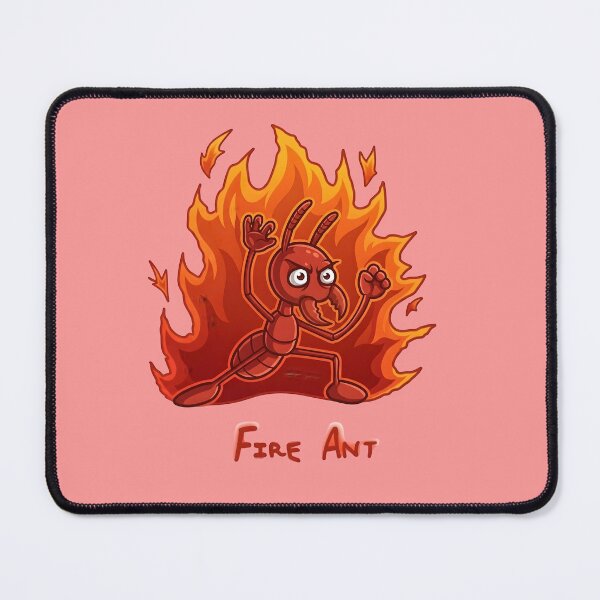Item preview, Fire Ant Funny Cartoon Insect Pun designed and sold by Murvel-Ink.