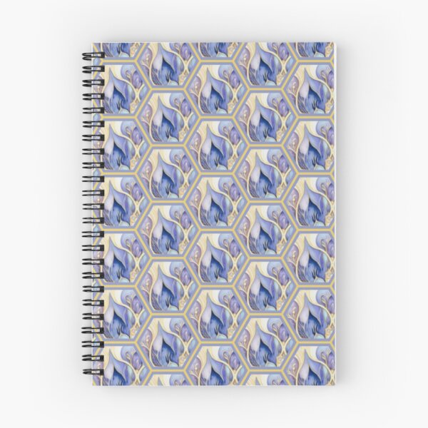 Item preview, Periwinkle Iris Pattern designed and sold by Shy Fractal Designs.