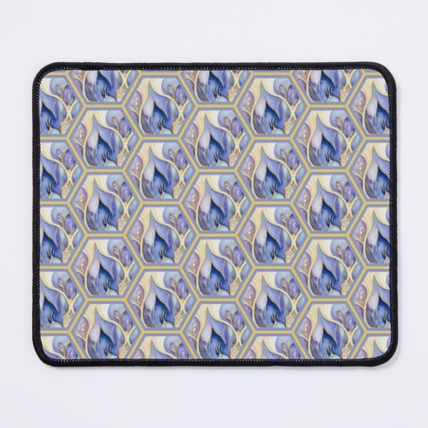 Item preview, Periwinkle Iris Pattern designed and sold by Shy Fractal Designs.