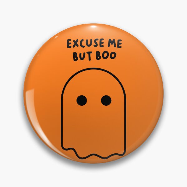 Item preview, Excuse Me But Boo Ghost T-Shirt – Funny Minimalist Halloween Shirt designed and sold by nomu-nomu.