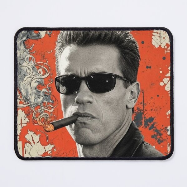 Item preview, Arnold Schwarzenegger Bold Digital Portrait Artwork designed and sold by Vicky021.