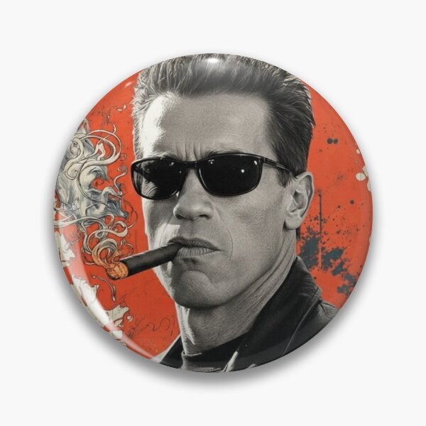 Item preview, Arnold Schwarzenegger Bold Digital Portrait Artwork designed and sold by Vicky021.