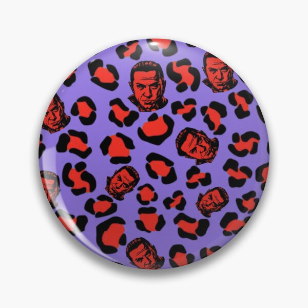 Item preview, Cheetah Print of Count Dracula on Purple designed and sold by calypso-designs.