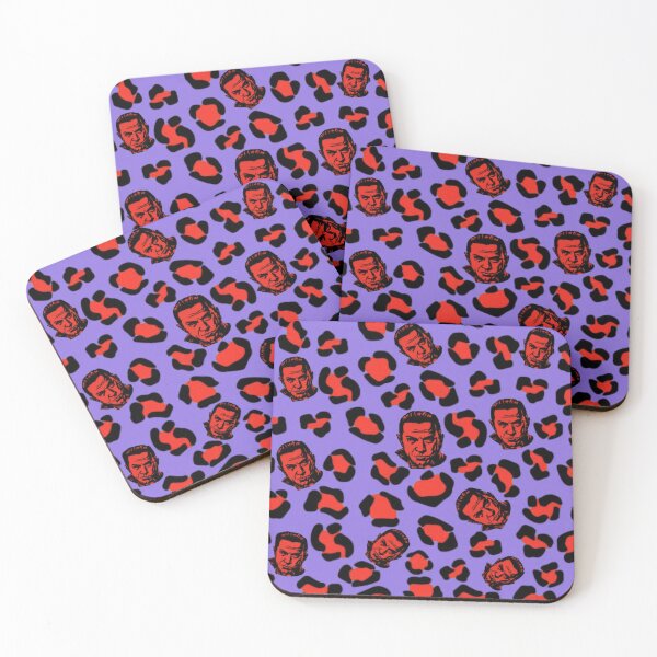 Item preview, Cheetah Print of Count Dracula on Purple designed and sold by calypso-designs.