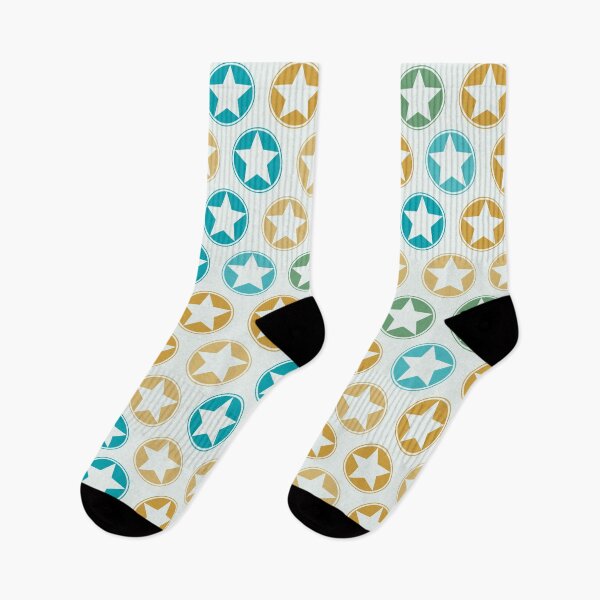 Aperçu de l'œuvre Star Medallion Pattern – Golden Lagoon créée et vendue par TexSta.