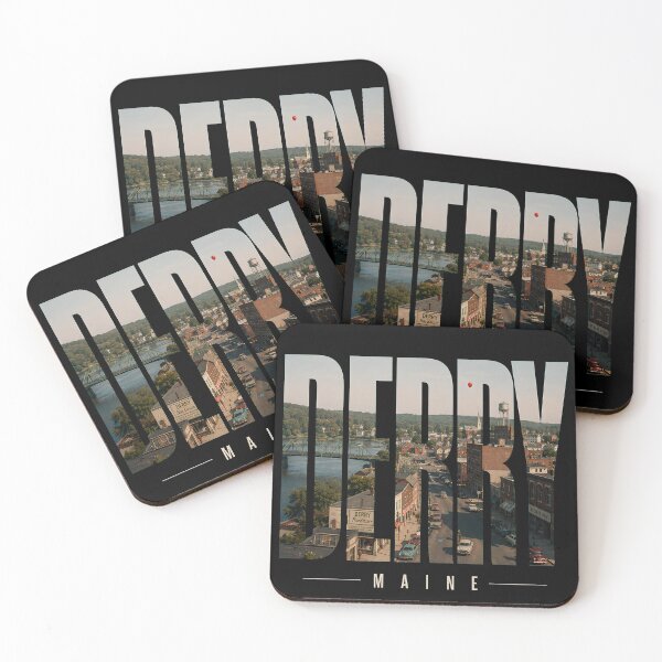 Item preview, Derry Maine Vintage Stephen King City designed and sold by Extravanganzza.