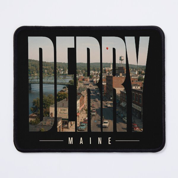 Item preview, Derry Maine Vintage Stephen King City designed and sold by Extravanganzza.