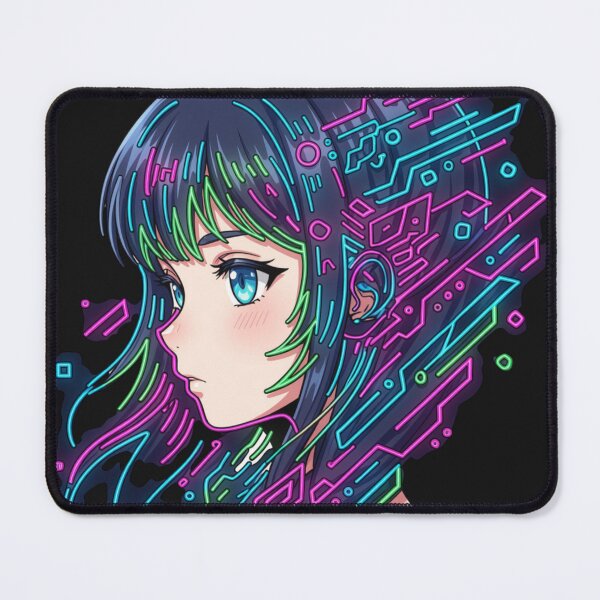 Item preview, Cyber Pulse – Neon Gamer Girl designed and sold by Revyra Design .