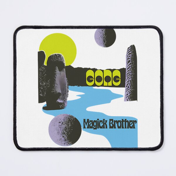 Item preview, Gong Magick Brother Psychedelic Space Rock Vintage Art | Limited Edition designed and sold by ClearSafe.
