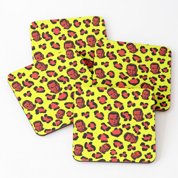 Item preview, Cheetah Print of Count Dracula on Yellow designed and sold by calypso-designs.