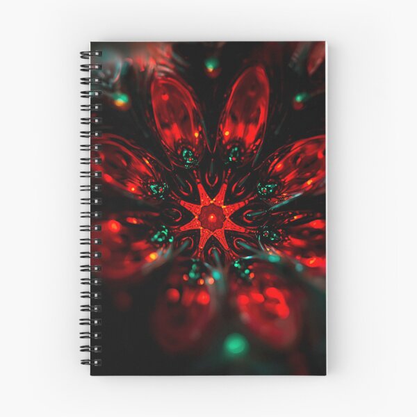 Item preview, Crimson and Emerald Glowing Kaleidoscope designed and sold by Harmonic_Layers.