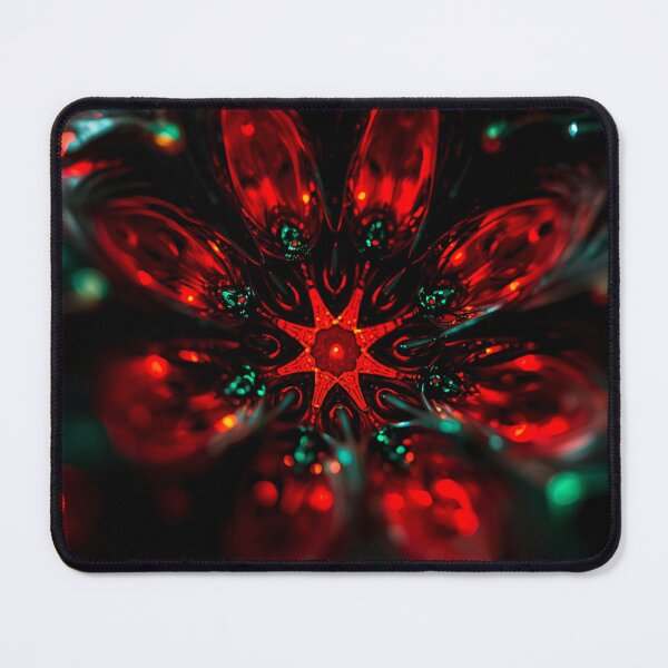 Item preview, Crimson and Emerald Glowing Kaleidoscope designed and sold by Harmonic_Layers.