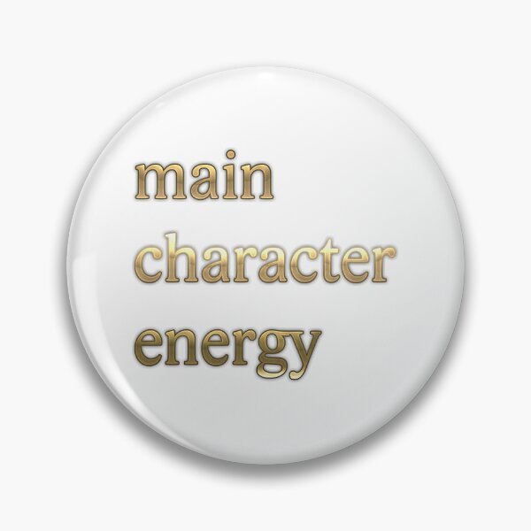 Item preview, main character energy designed and sold by Yeebus's Variety Store.