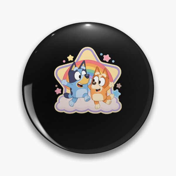 Item preview, Bluey and Bingo Rainbow Hug designed and sold by TijanaARTSt88.