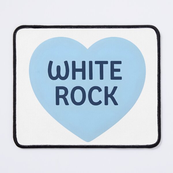 Item preview, I love white rock heart souvenir designed and sold by Murvel-Ink.