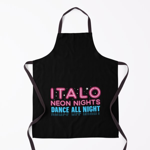 Item preview, Italo Neon Nights Dance All Night Retro Disco Club designed and sold by Graphroad.