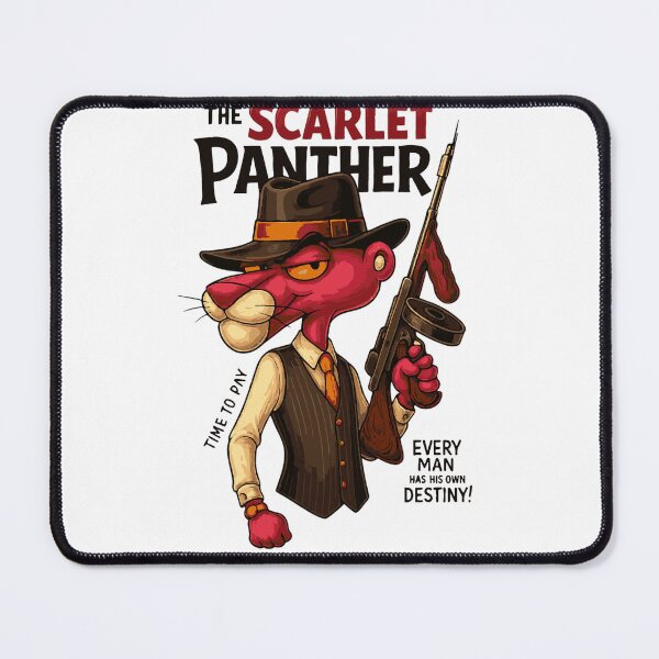 Item preview, Scarlet Panther Gangster Noir Illustration Active  designed and sold by ZenithPrints51.