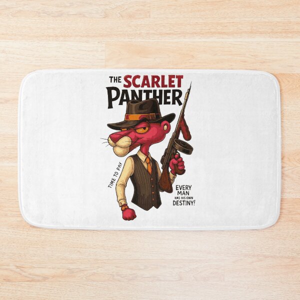 Item preview, Scarlet Panther Gangster Noir Illustration Active  designed and sold by ZenithPrints51.