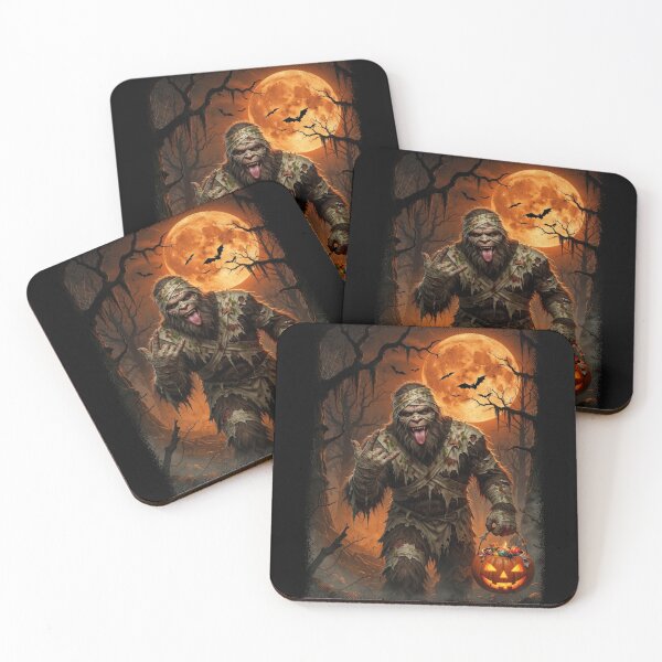 Item preview, Mummy Bigfoot Trick Or Treat Spooky Halloween Pumpkin designed and sold by CF_VintageDesign.