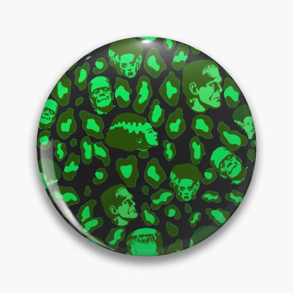 Item preview, Cheetah Print of the Frankensteins on Black designed and sold by calypso-designs.