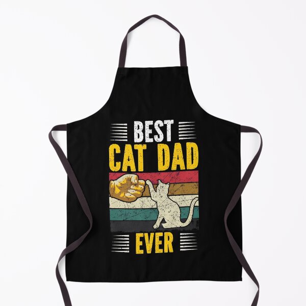 Item preview, Best Cat Dad Ever Fist Bump Retro Graphic designed and sold by SoyLamderma.