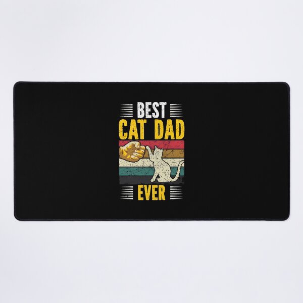 Item preview, Best Cat Dad Ever Fist Bump Retro Graphic designed and sold by SoyLamderma.