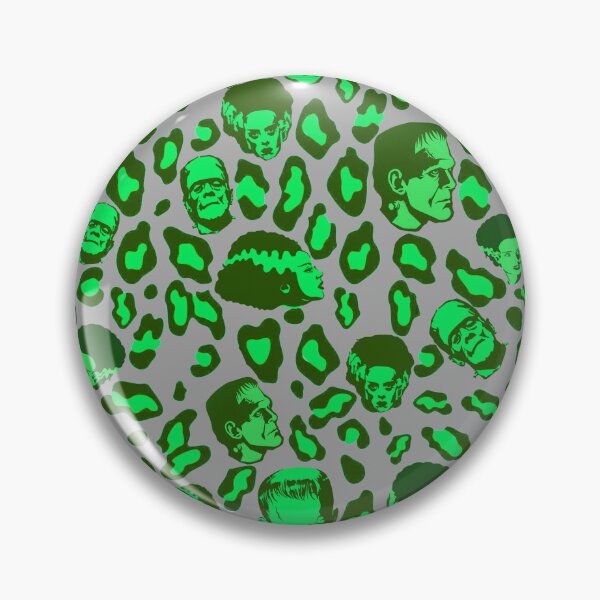 Item preview, Cheetah Print of the Frankensteins on Gray designed and sold by calypso-designs.