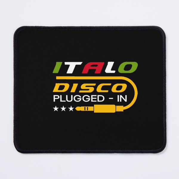 Item preview, Italo Disco Plugged In - Vintage Jack Cable  designed and sold by Graphroad.