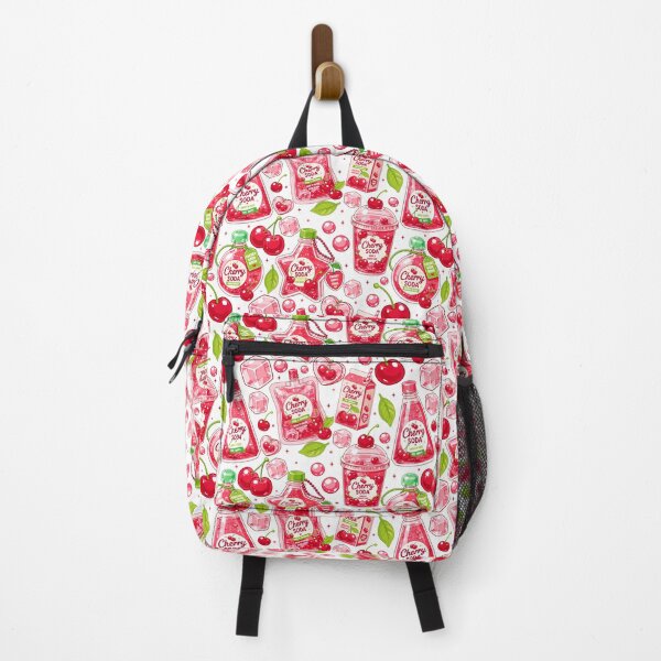 Item preview, Cute Cherry Soda Seamless designed and sold by KJackArtwork.