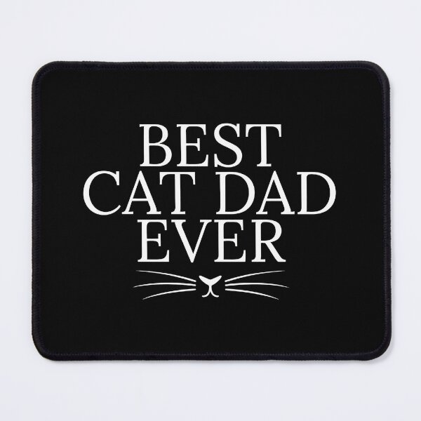 Item preview, Best Cat Dad Ever Typography designed and sold by SoyLamderma.