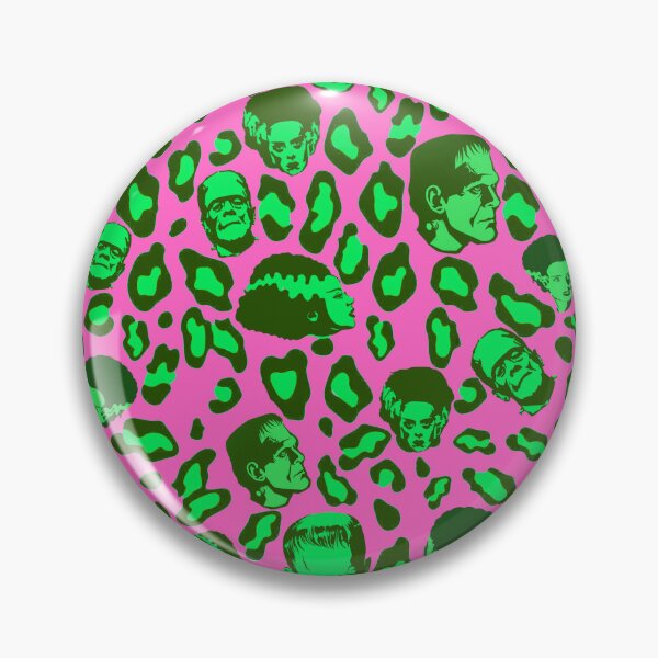 Item preview, Cheetah Print of the Frankensteins on Pink designed and sold by calypso-designs.