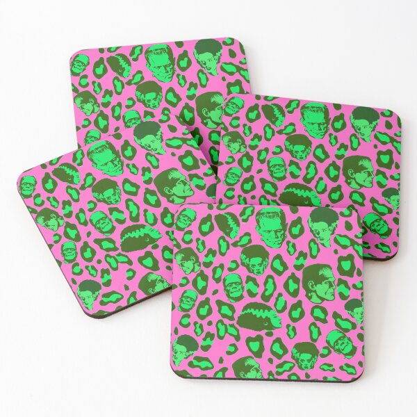 Item preview, Cheetah Print of the Frankensteins on Pink designed and sold by calypso-designs.