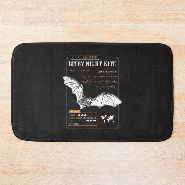 Item preview, Funny Bat Fact File Bitey Night Kite | Perfect Gift For You And Friends designed and sold by mezutreimii.