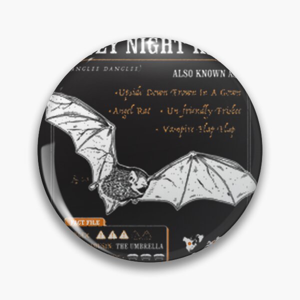 Item preview, Funny Bat Fact File Bitey Night Kite | Perfect Gift For You And Friends designed and sold by mezutreimii.