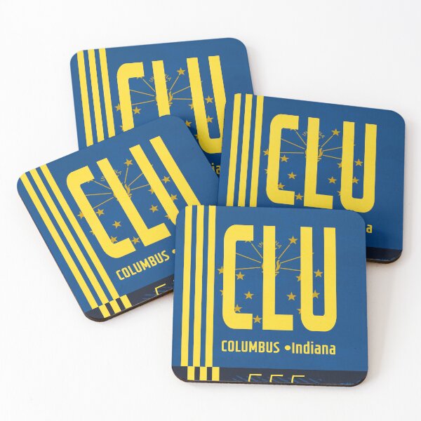 Item preview, Columbus Airport Luggage Tag designed and sold by Fine-Art-Hub.