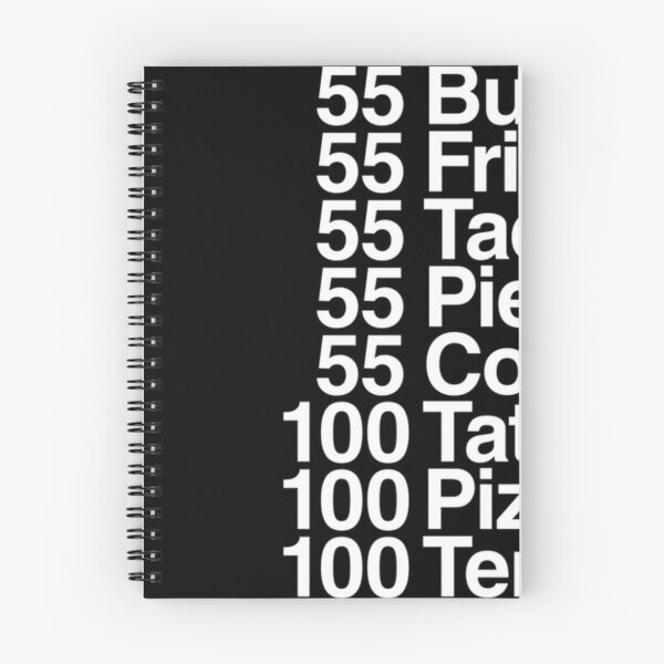 Item preview, 55 Burgers 55 Fries 55 Tacos 55 Pies designed and sold by MatthewHolt1.