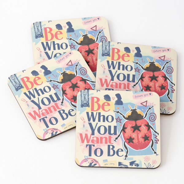 Item preview, Be Who You Want to Be designed and sold by GITTERLU.