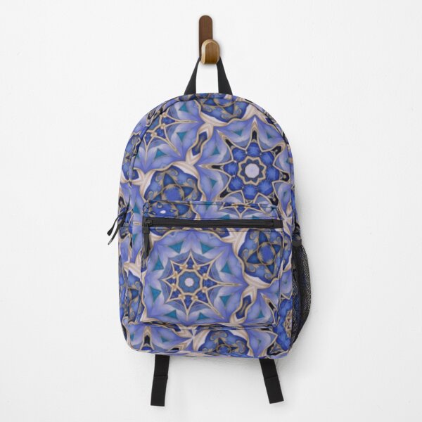 Item preview, Blue Diatoms Pattern designed and sold by Shy Fractal Designs.