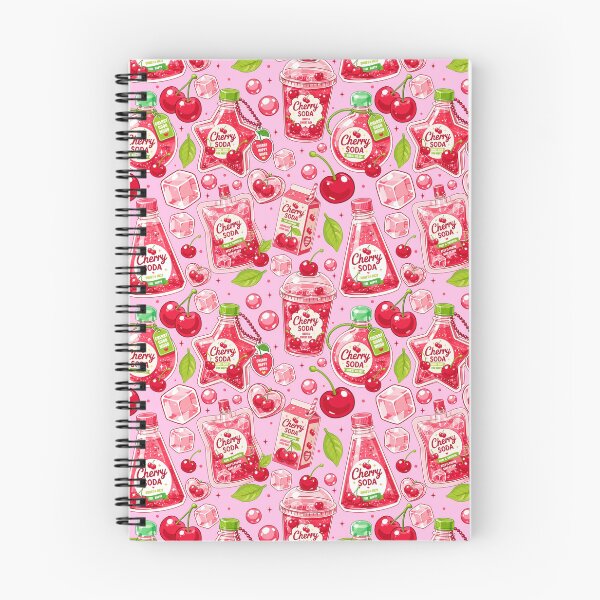 Item preview, Cute Cherry Soda Seamless  designed and sold by KJackArtwork.