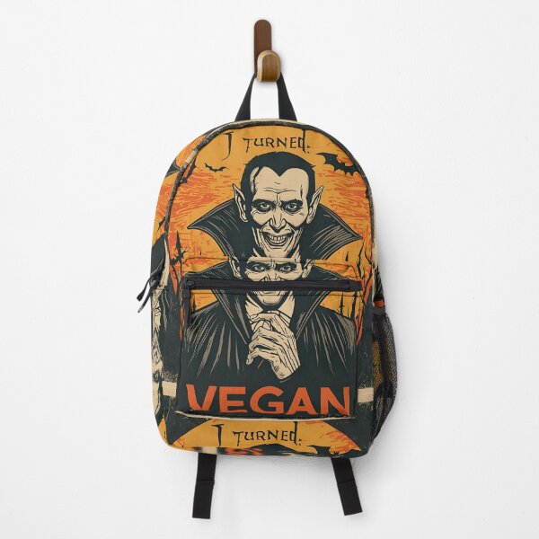 Item preview, Funny Vegan Dracula Poster for Halloween designed and sold by HELLO TIGER.