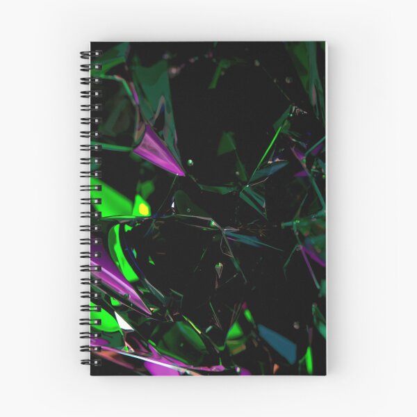 Item preview, Neon Green and Purple Shattered Crystal Macro designed and sold by Harmonic_Layers.