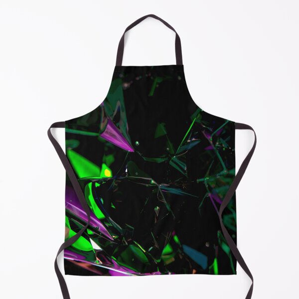 Item preview, Neon Green and Purple Shattered Crystal Macro designed and sold by Harmonic_Layers.