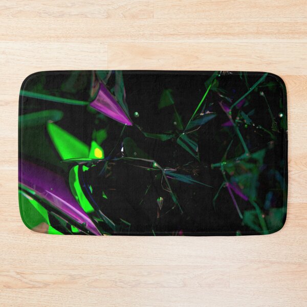 Item preview, Neon Green and Purple Shattered Crystal Macro designed and sold by Harmonic_Layers.