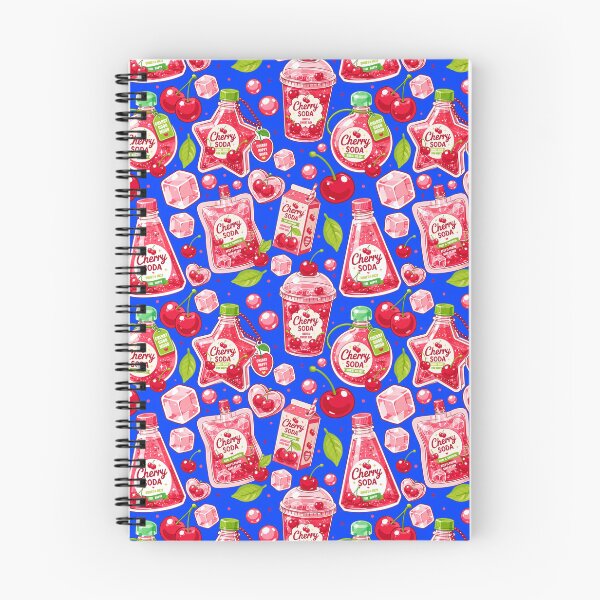 Item preview, Cute Cherry Soda Seamless  designed and sold by KJackArtwork.