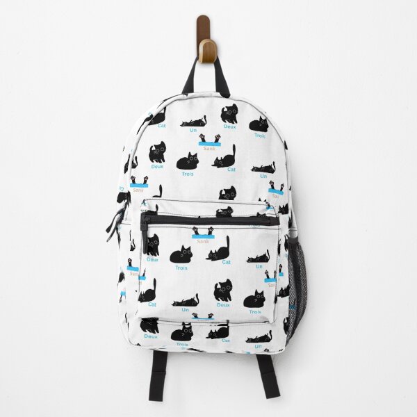 Item preview, French Cat Pun 'Un Deux Trois Cat Sank' Funny Pet Design designed and sold by SoyLamderma.