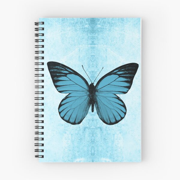 Item preview, Blue Sawtooth Butterfly Wings Spread Specimen Entomology Study designed and sold by Ghoul Enterprises.
