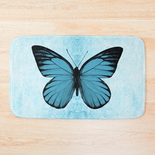 Item preview, Blue Sawtooth Butterfly Wings Spread Specimen Entomology Study designed and sold by Ghoul Enterprises.