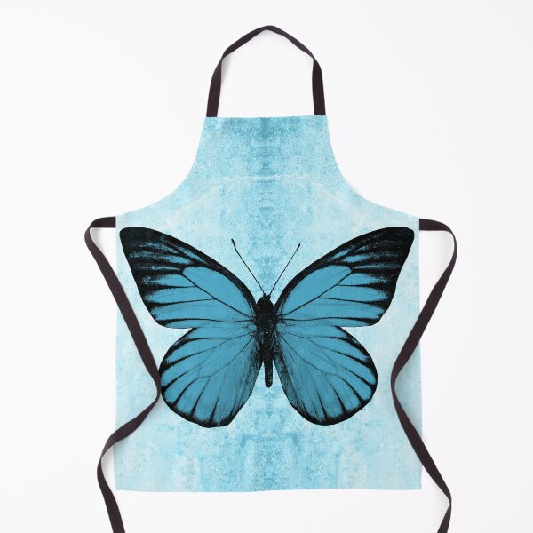 Item preview, Blue Sawtooth Butterfly Wings Spread Specimen Entomology Study designed and sold by Ghoul Enterprises.