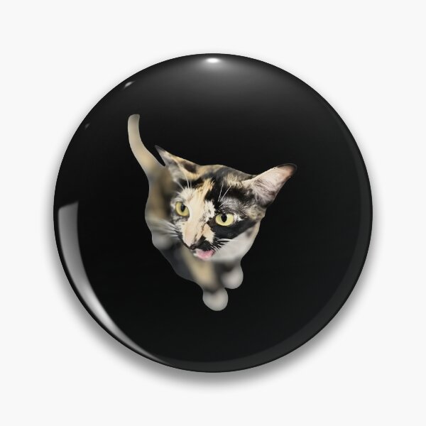 Item preview, Calico Cat Close Up with Tongue Out designed and sold by SoyLamderma.