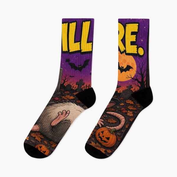 Item preview, Funny Still Here Playing Possum Halloween Opossum Meme designed and sold by shopevermint.